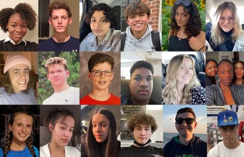 Some of the students who took place in the Stafford Assassins.