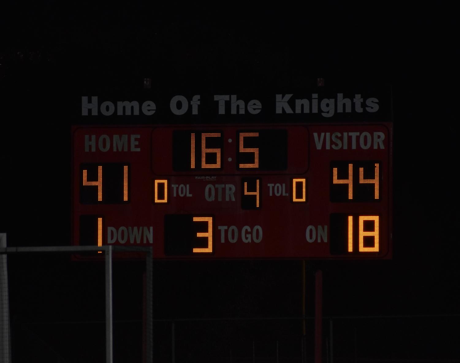 Stafford Indians win 44-41 over the Spotsylvania Knights