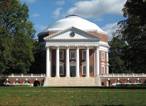 The Rotunda at the University of Virginia. Charlottesville, Virginia, United States