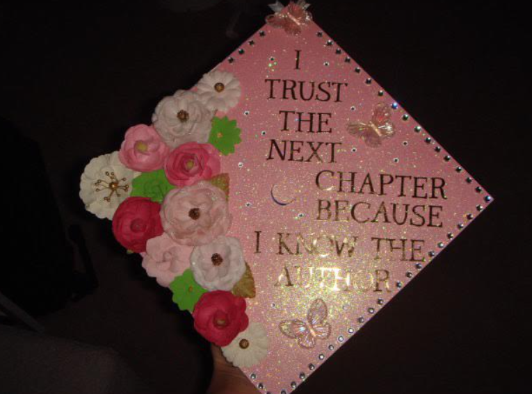 Crowning Moments: Seniors Make Statements with Graduation Cap Designs